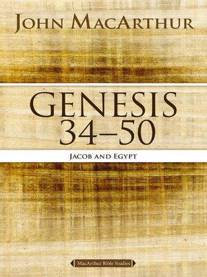 cover image of Genesis 34 to 50